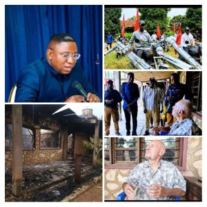 Lomami : Après l’incendie, Norbert Mervilde remercie Dieudonné NKISHI KAZADI pour son offre de plus de 300 tôles